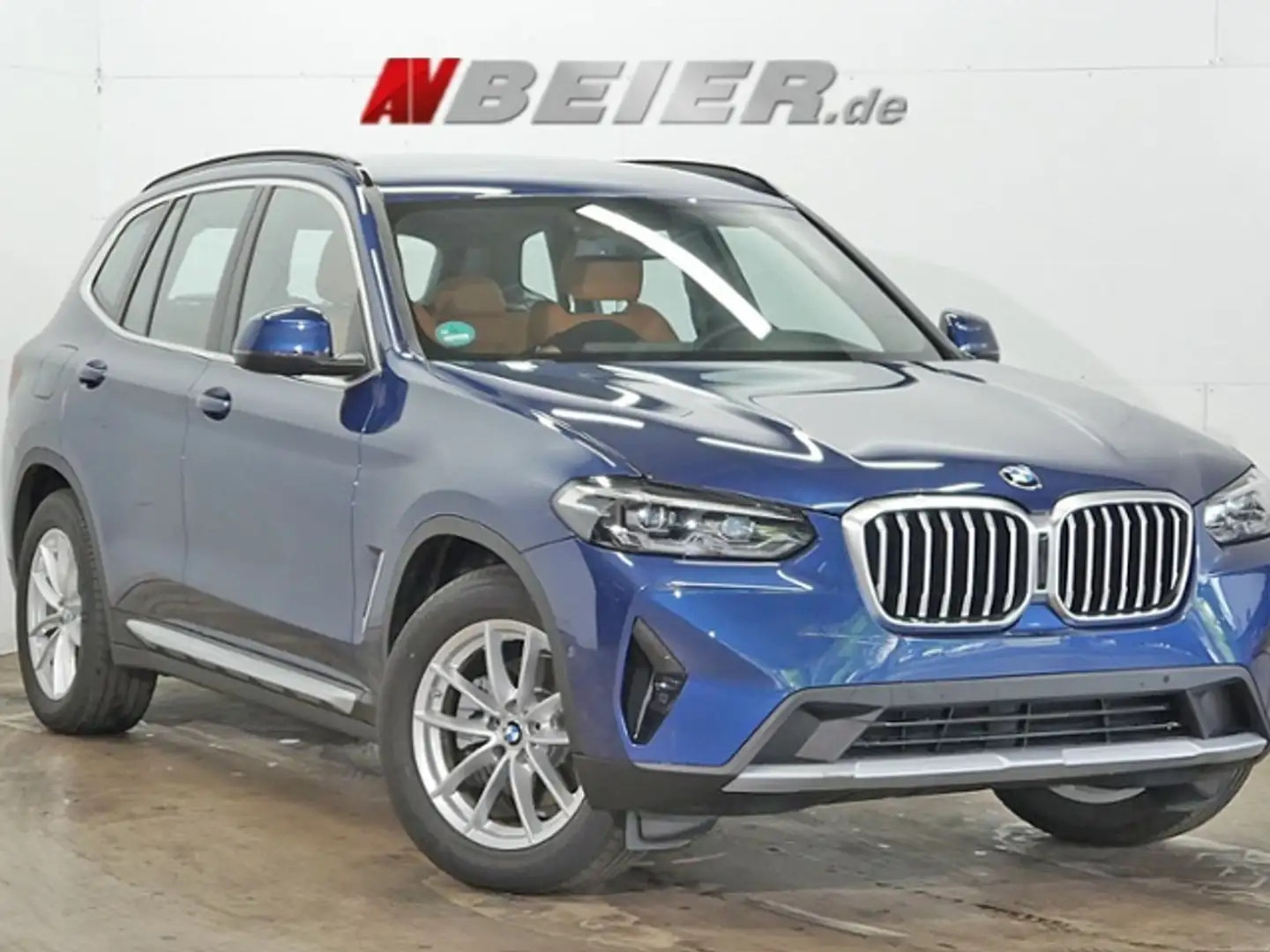 BMW X3 Sportsitze  HiFi ParkAssiSitzeizung Leder braun x Bleu - 2