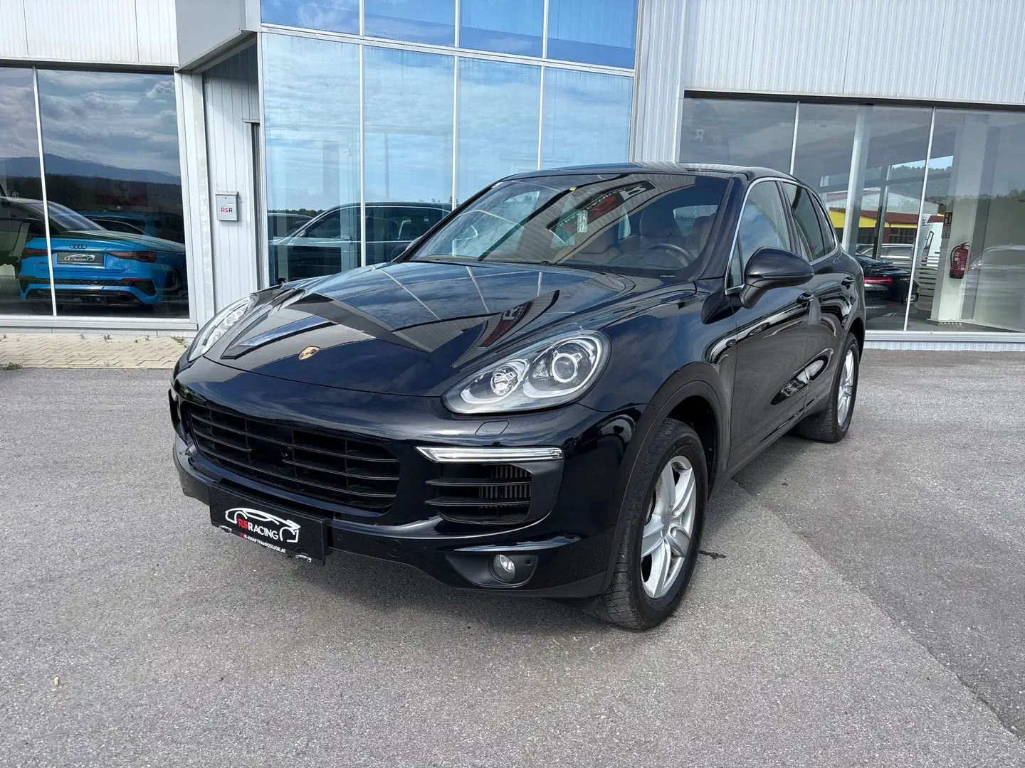 Porsche Cayenne S Diesel PDLS LED ACC Facelift Blau - 2