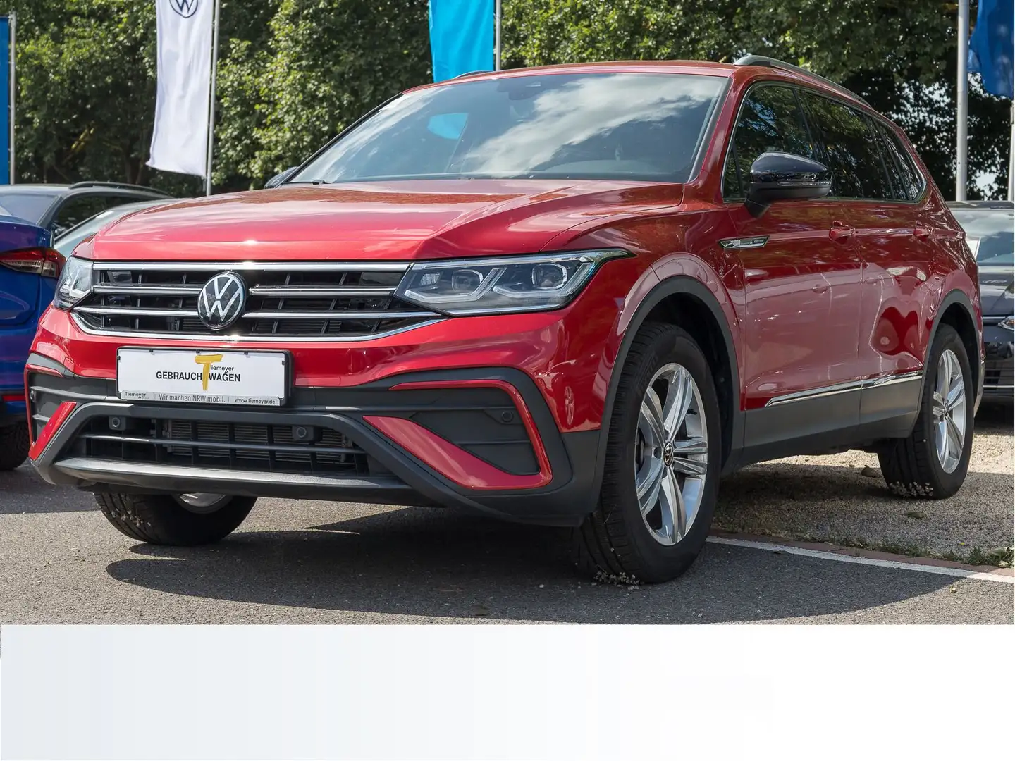 Volkswagen Tiguan Allspace 1.5 TSI DSG MOVE 7SITZ STDHZ AHK Rot - 2