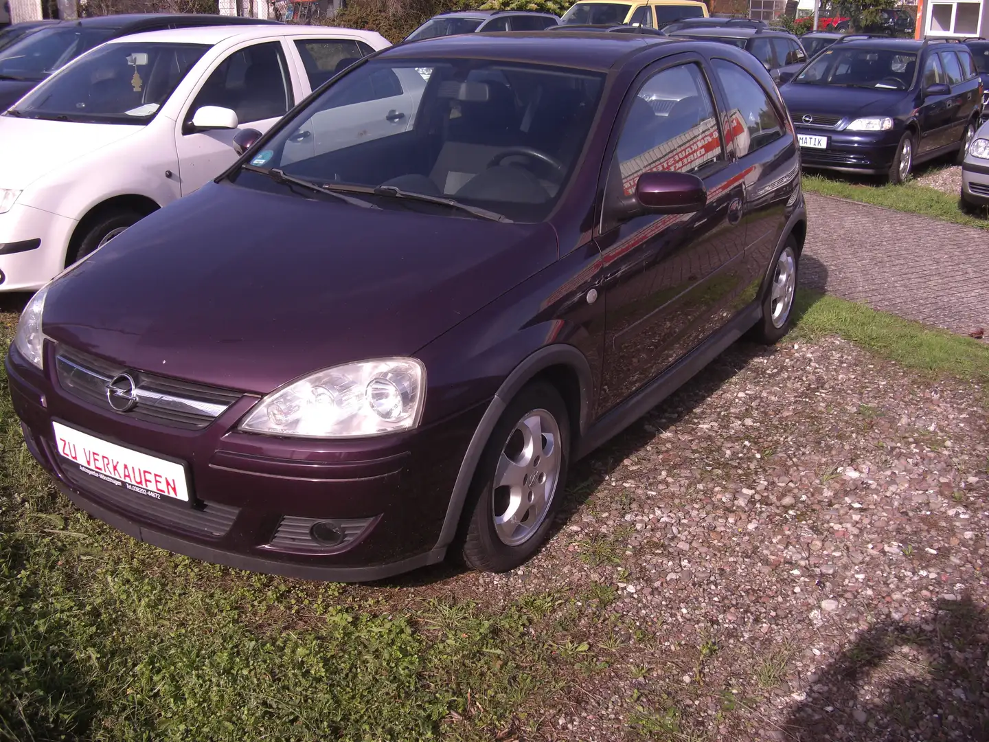 Opel Corsa Corsa 3-Türer 1.0 12V,TÜV NEU!!! Violett - 1
