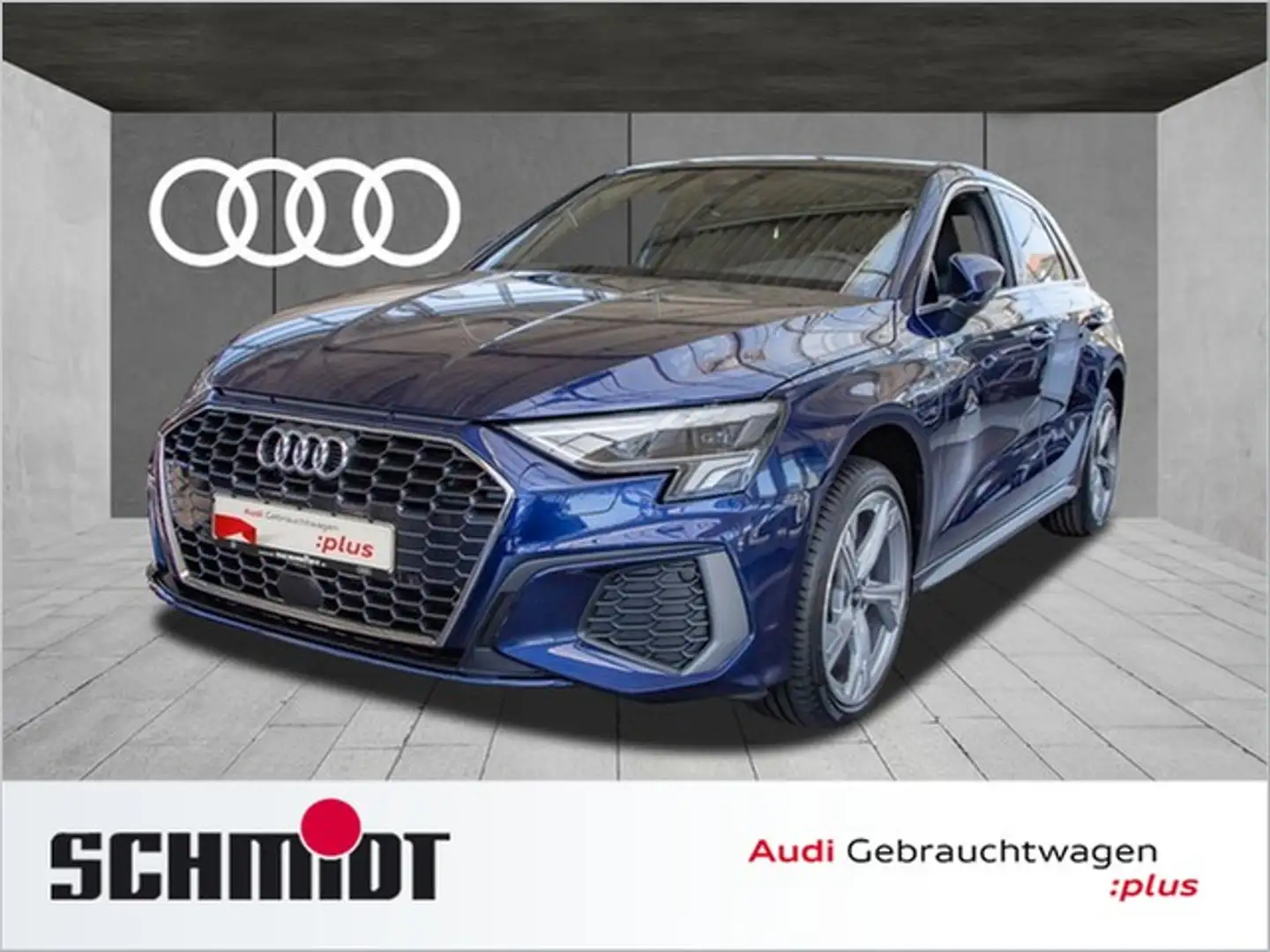 Audi A3 Sportback 40 TFSI e S line Pano ACC Kamera LM18... Blau - 1