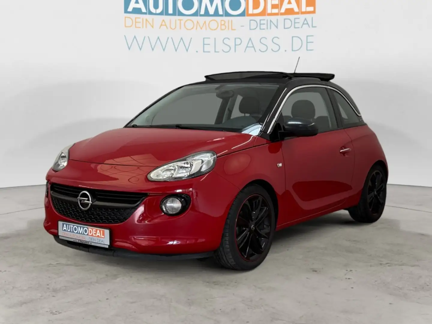 Opel Adam Open Air PANODACH SITZ.HZG TEMPOMAT LENK.HZG APPLE Rot - 2