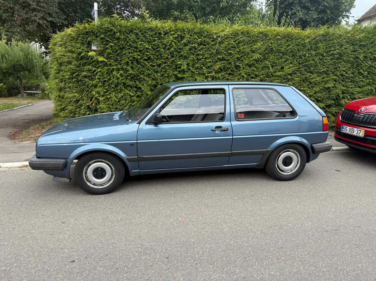Volkswagen Golf II Gewindefahrwerk eingetragen Historie vorhanden Herstellernr.0600 Typ.696047 72 PS Original Lack, foto 9