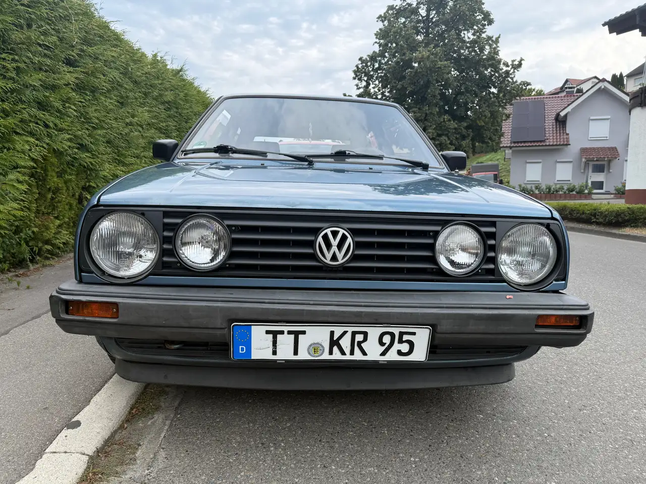 Volkswagen Golf II Gewindefahrwerk eingetragen Historie vorhanden Herstellernr.0600 Typ.696047 72 PS Original Lack, foto 5