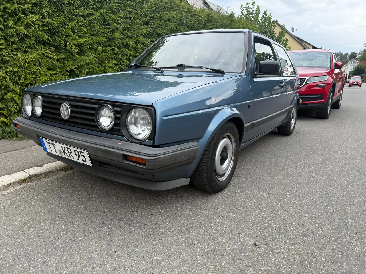Volkswagen Golf II Gewindefahrwerk eingetragen Historie vorhanden Herstellernr.0600 Typ.696047 72 PS Original Lack, foto 8