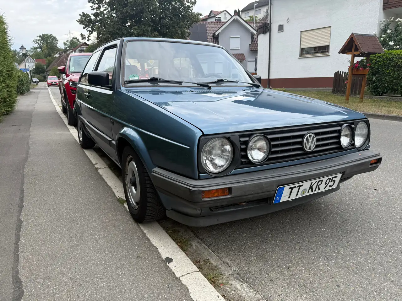 Volkswagen Golf II Gewindefahrwerk eingetragen Historie vorhanden Herstellernr.0600 Typ.696047 72 PS Original Lack, foto 4