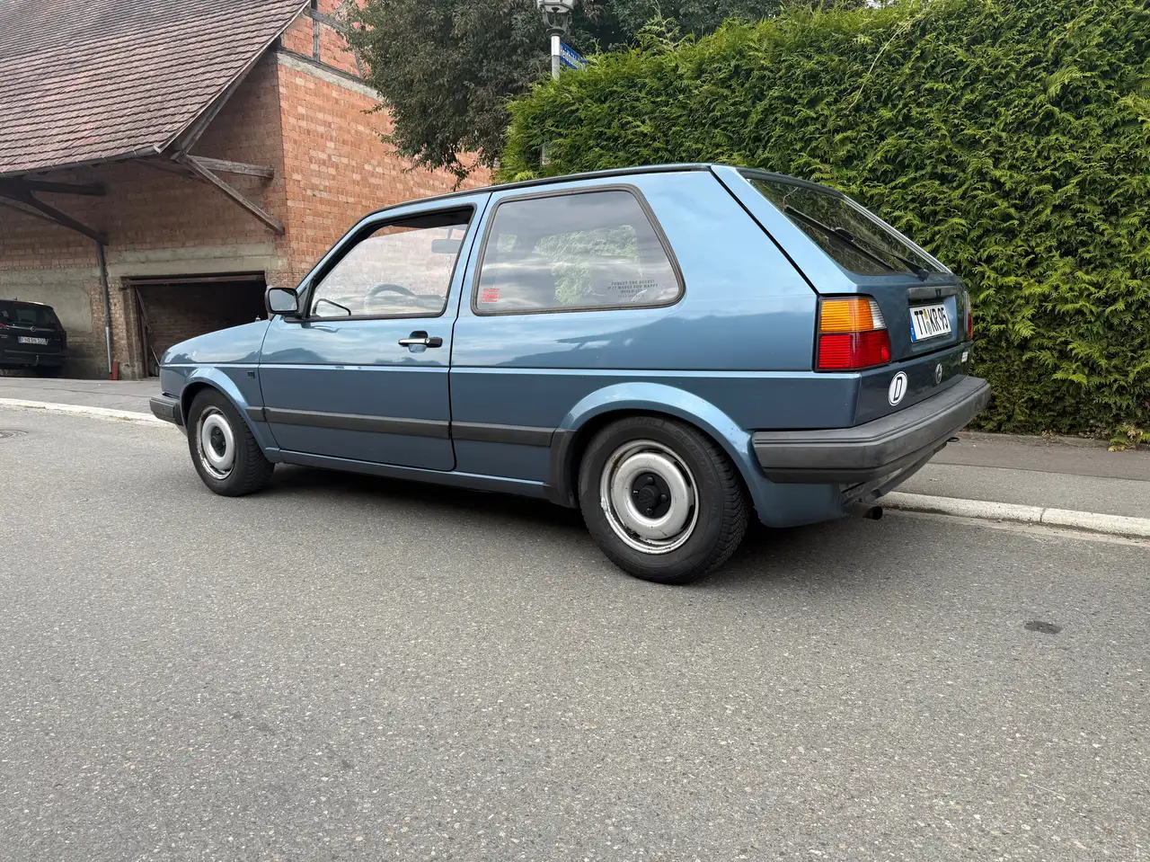 Volkswagen Golf II Gewindefahrwerk eingetragen Historie vorhanden Herstellernr.0600 Typ.696047 72 PS Original Lack, foto 11