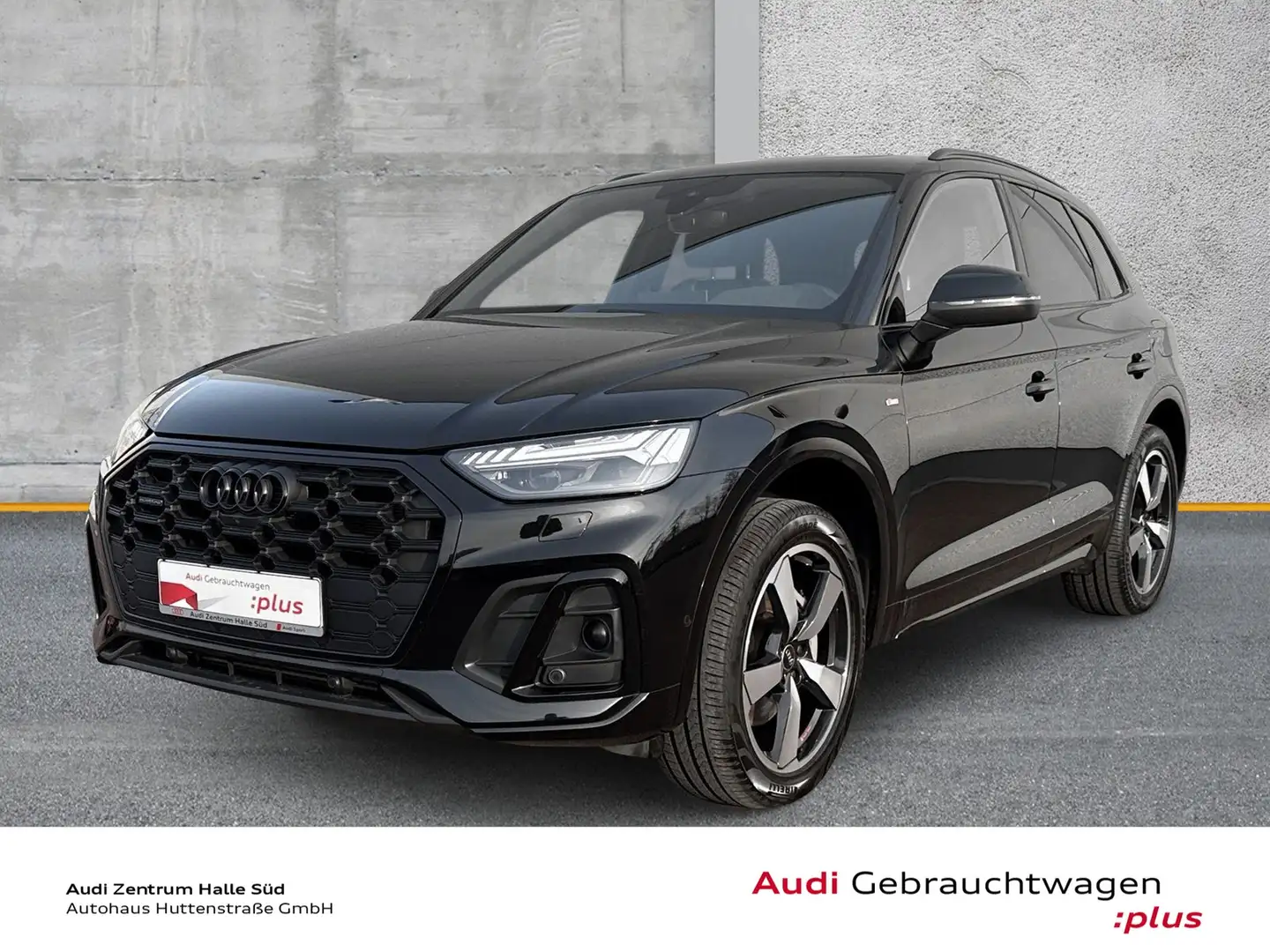 Audi Q5 55 TFSI e qu S line Schwarz - 1