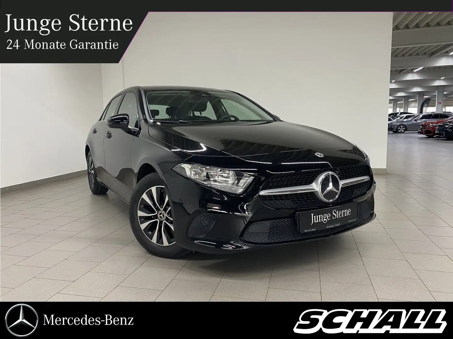 Mercedes-Benz A 180 d STYLE+MBUX NAVI+PARKTRONIC+SHZG+SPUR Schwarz - 1