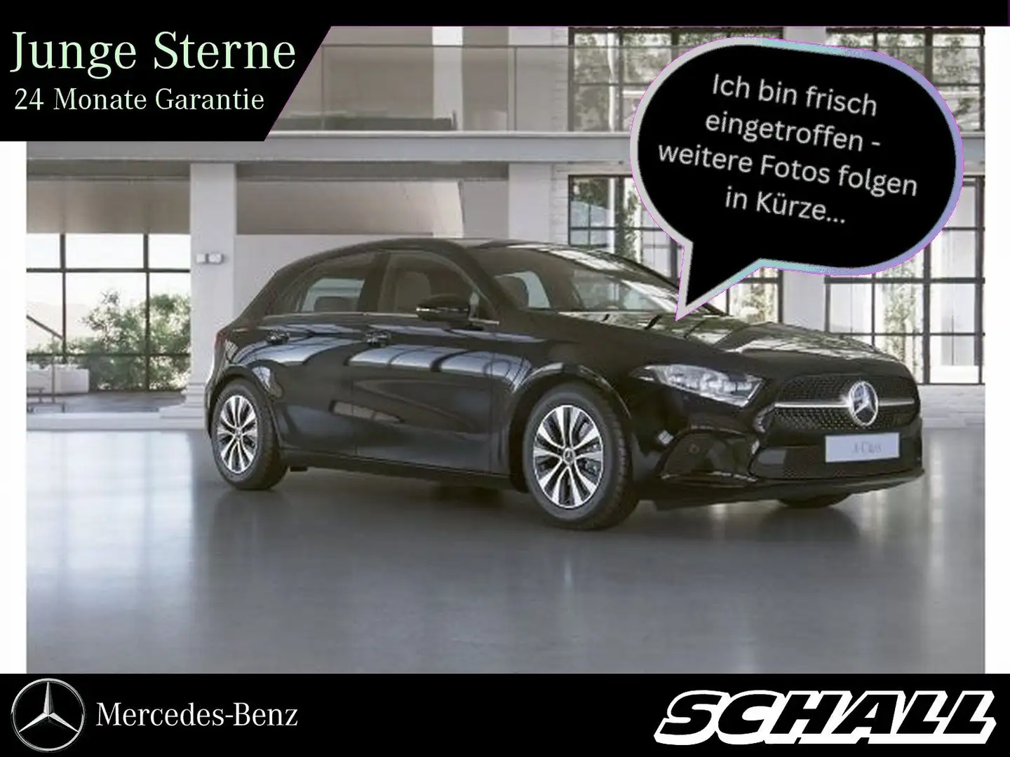 Mercedes-Benz A 180 d STYLE+MBUX NAVI+PARKTRONIC+SHZG+SPUR Schwarz - 1