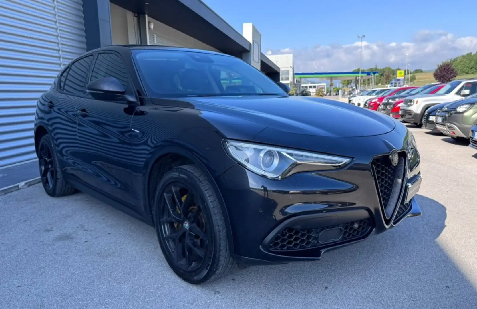 Alfa Romeo Stelvio 2.0 Turbo 280 CV AT8 Q4 Super Full Black 4x4 Nero - 1