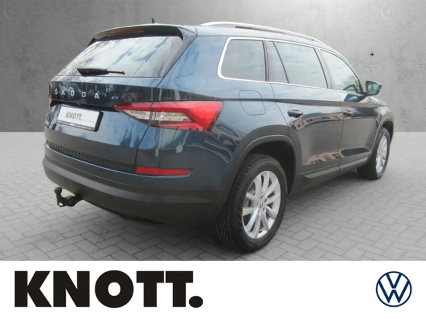 Skoda Kodiaq Style 2.0 TDI DSG VOLL Blauw - 2