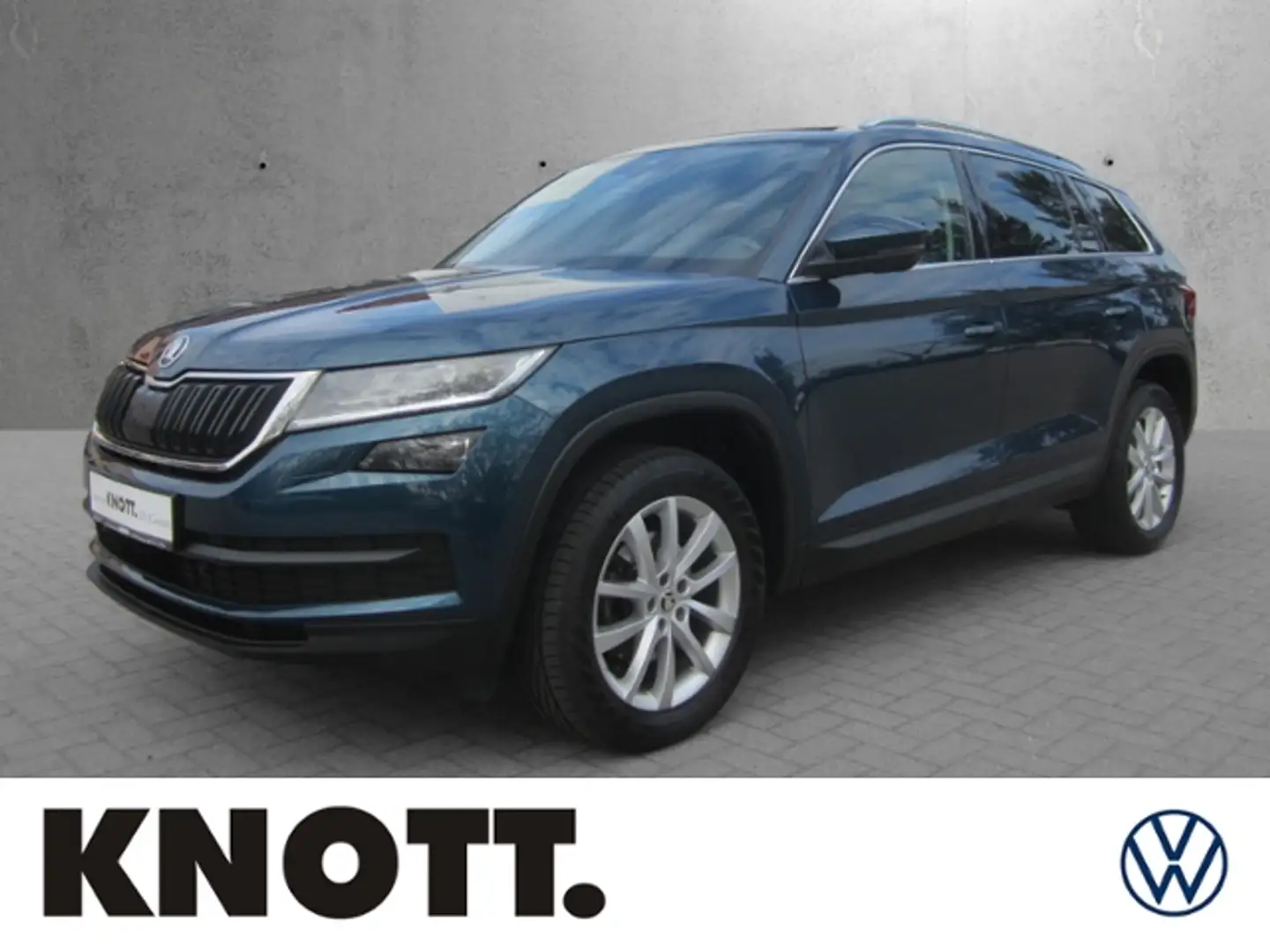Skoda Kodiaq Style 2.0 TDI DSG VOLL Blauw - 1