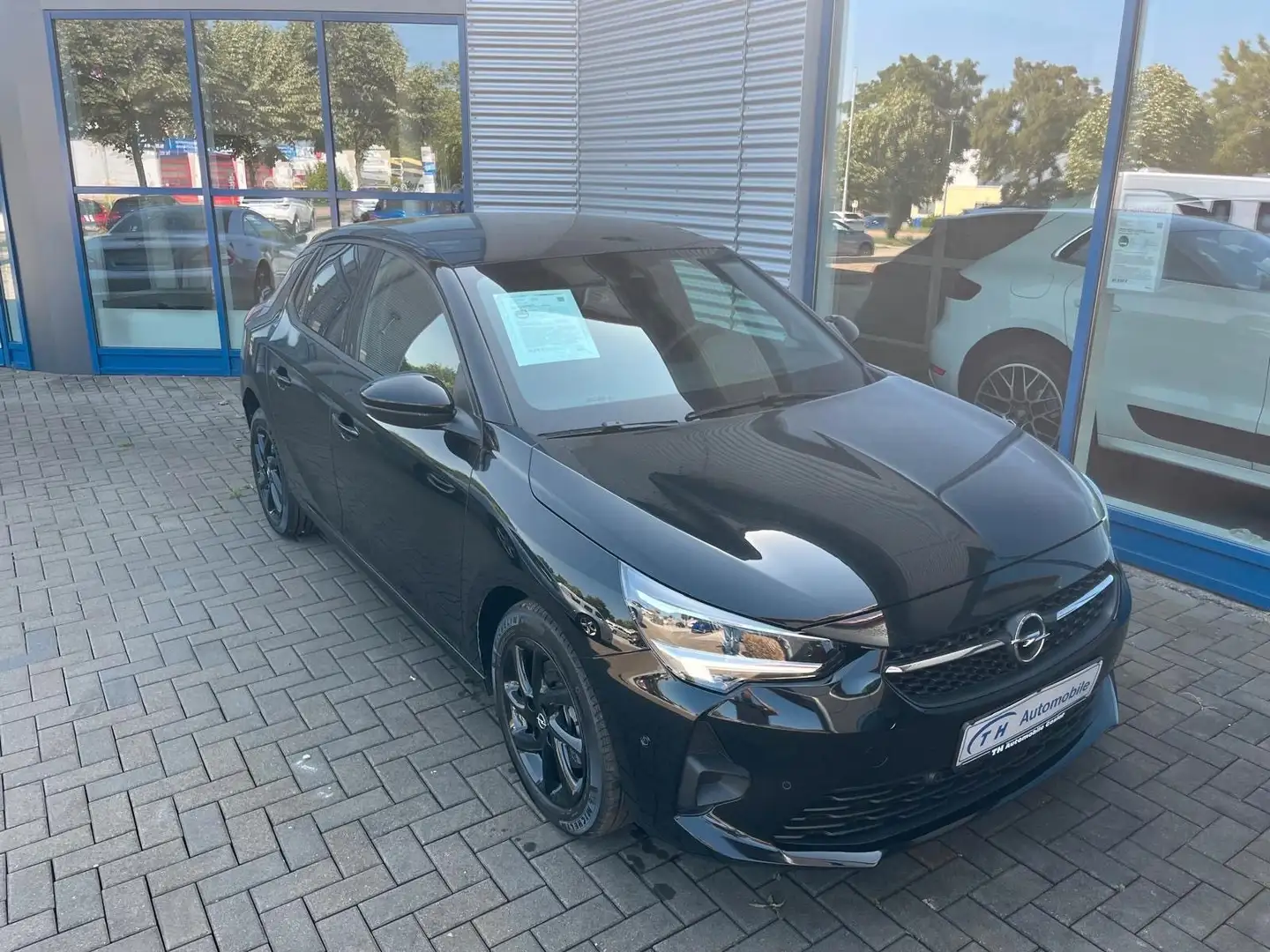 Opel Corsa F GS Line-1.100 km- Nero - 1