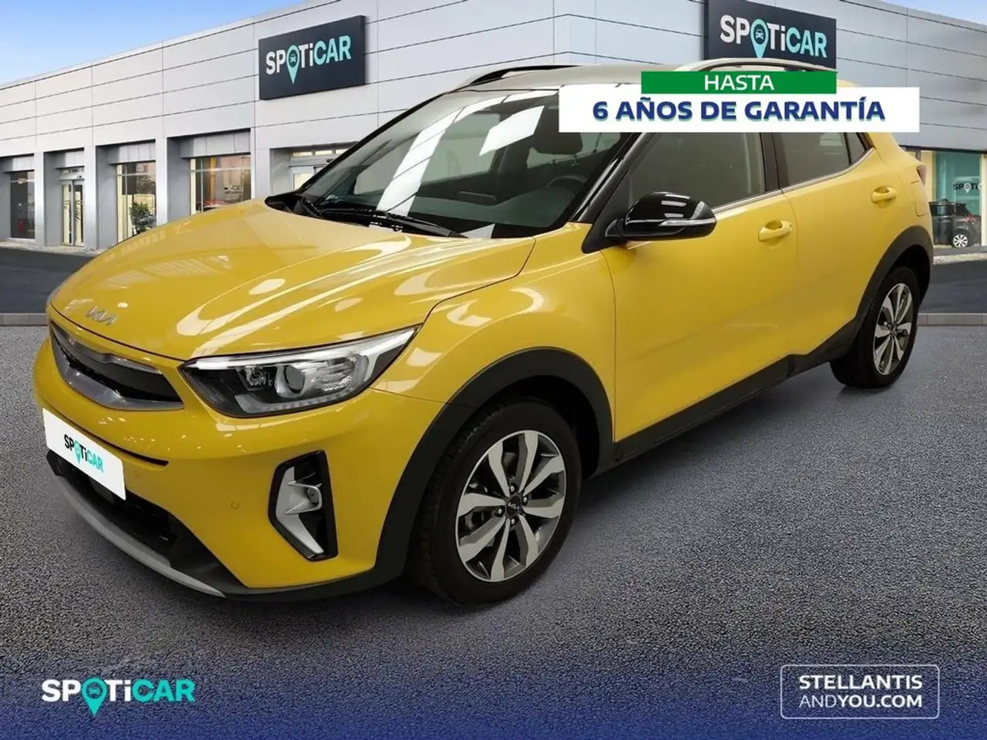 Kia Stonic 1.0 T-GDi 74kW (100CV) MHEV iMT Drive Amarillo - 1
