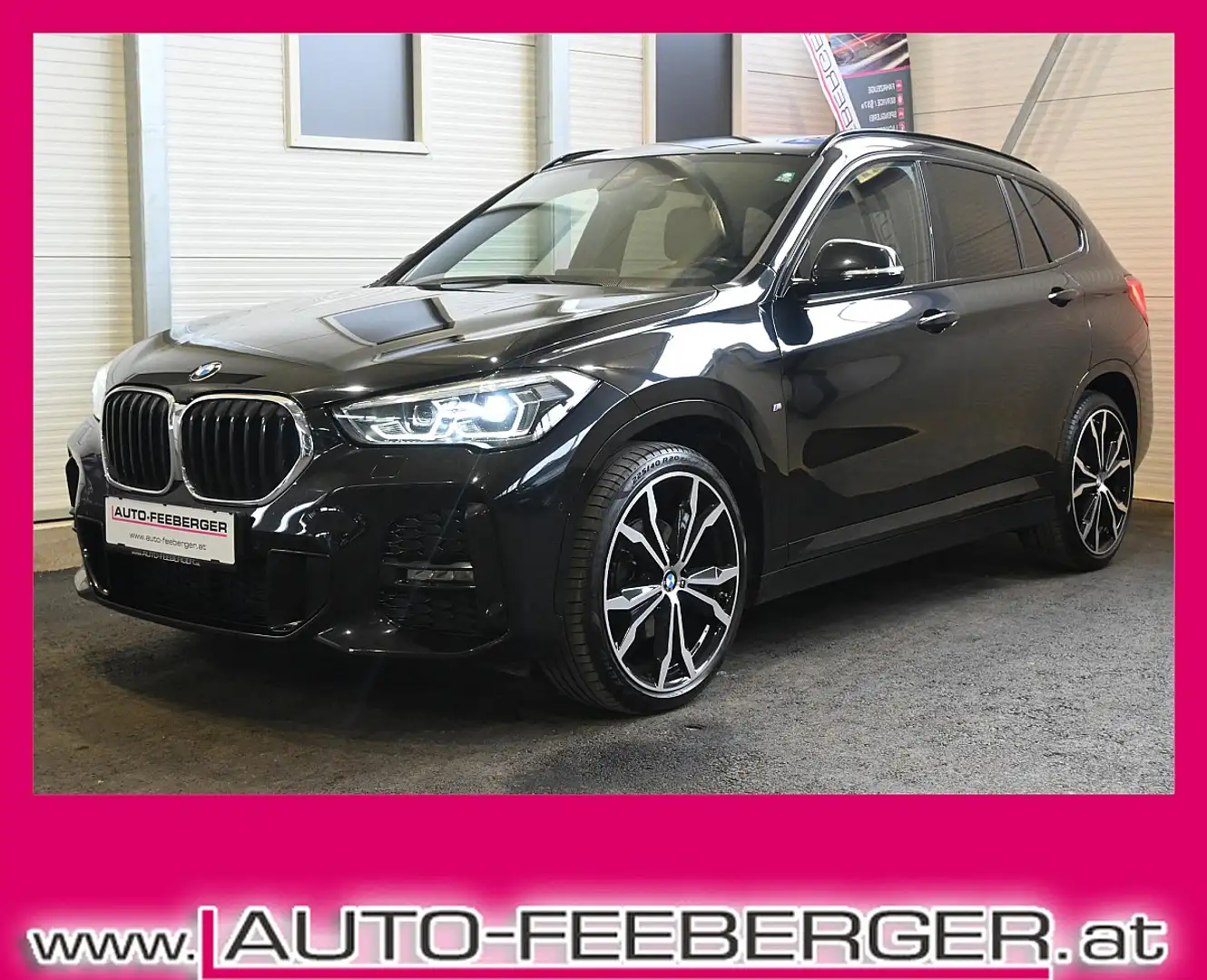BMW X1 xDrive18d Aut. M Sport; Rückfahrkamera, PDC vor... Schwarz - 1