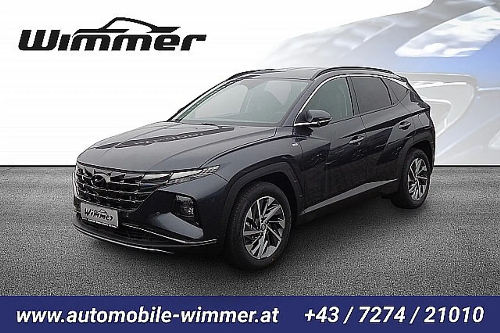 Hyundai TUCSON Tucson 1,6 CRDI 4WD 48V Trend Line DCT Navi, Rü... Schwarz - 1