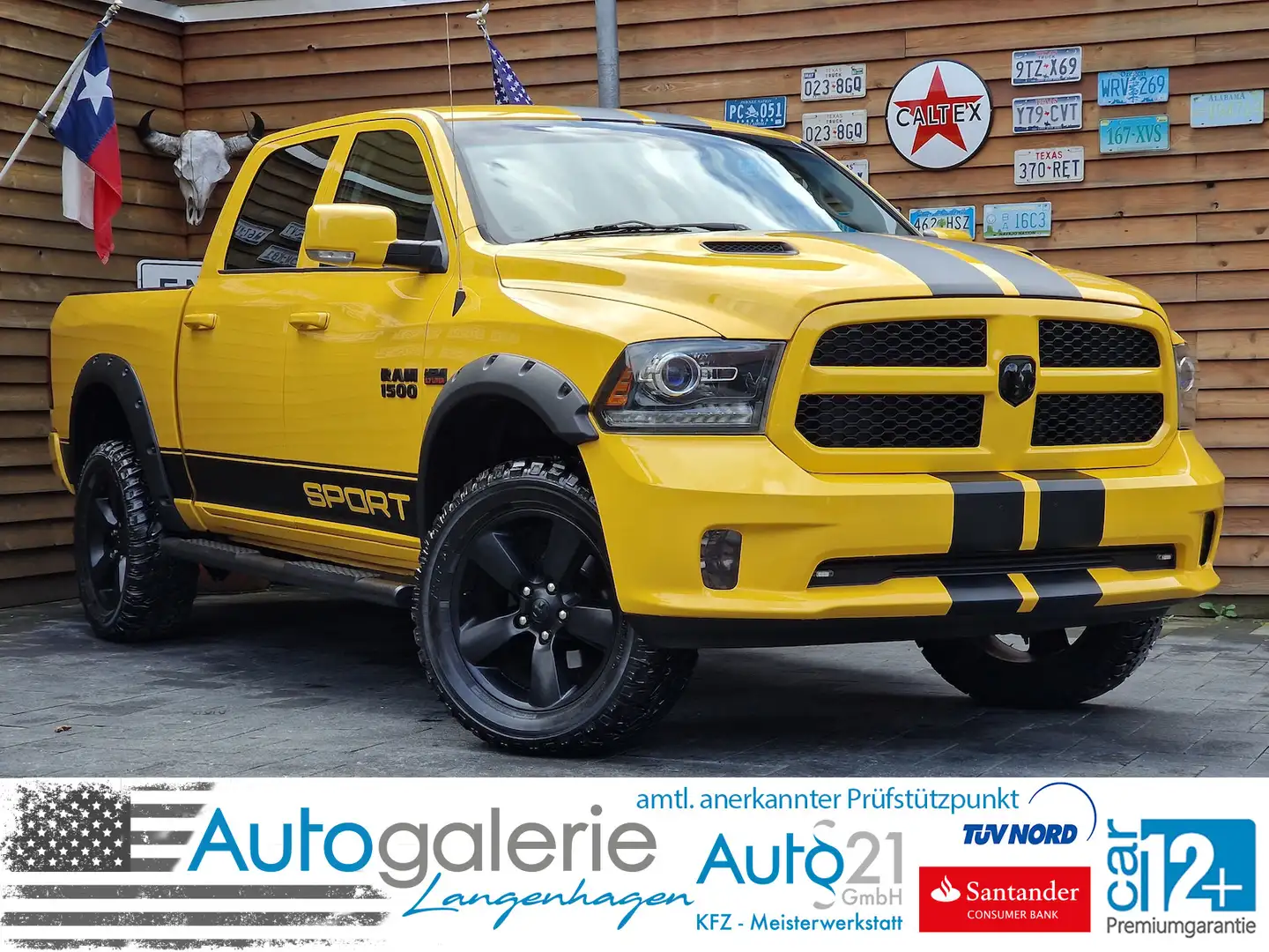 Dodge RAM 1500 RumbleBee 5,7L V8 4x4 AHK SHZ 20´LPG Gelb - 1