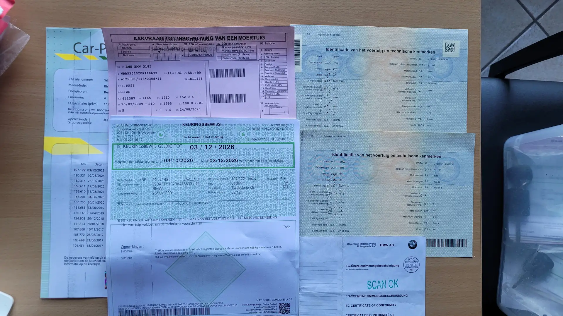 BMW 318 i AUTOMAAT AL BLANCO GEKEURD AIRCO TREKHK PDC 2009 Gris - 2