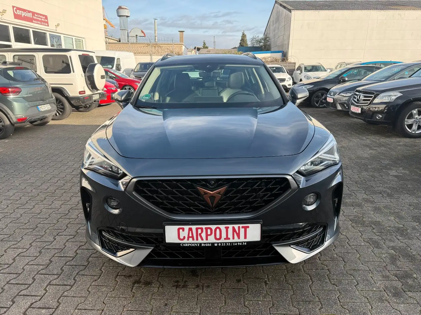 CUPRA Formentor 360KAMERA/KLIMA/NAVI/SHZ/PDC/TEILLEDER Gris - 2