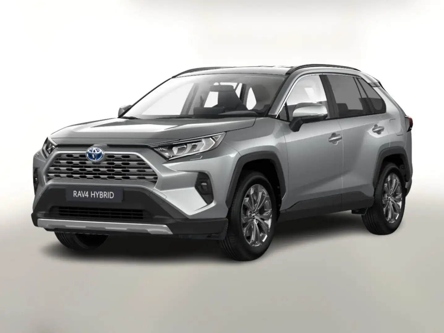 Toyota RAV 4 Hybrid Teamplayer el.HK SHZ DigC SmartKey 160 k... Silber - 1