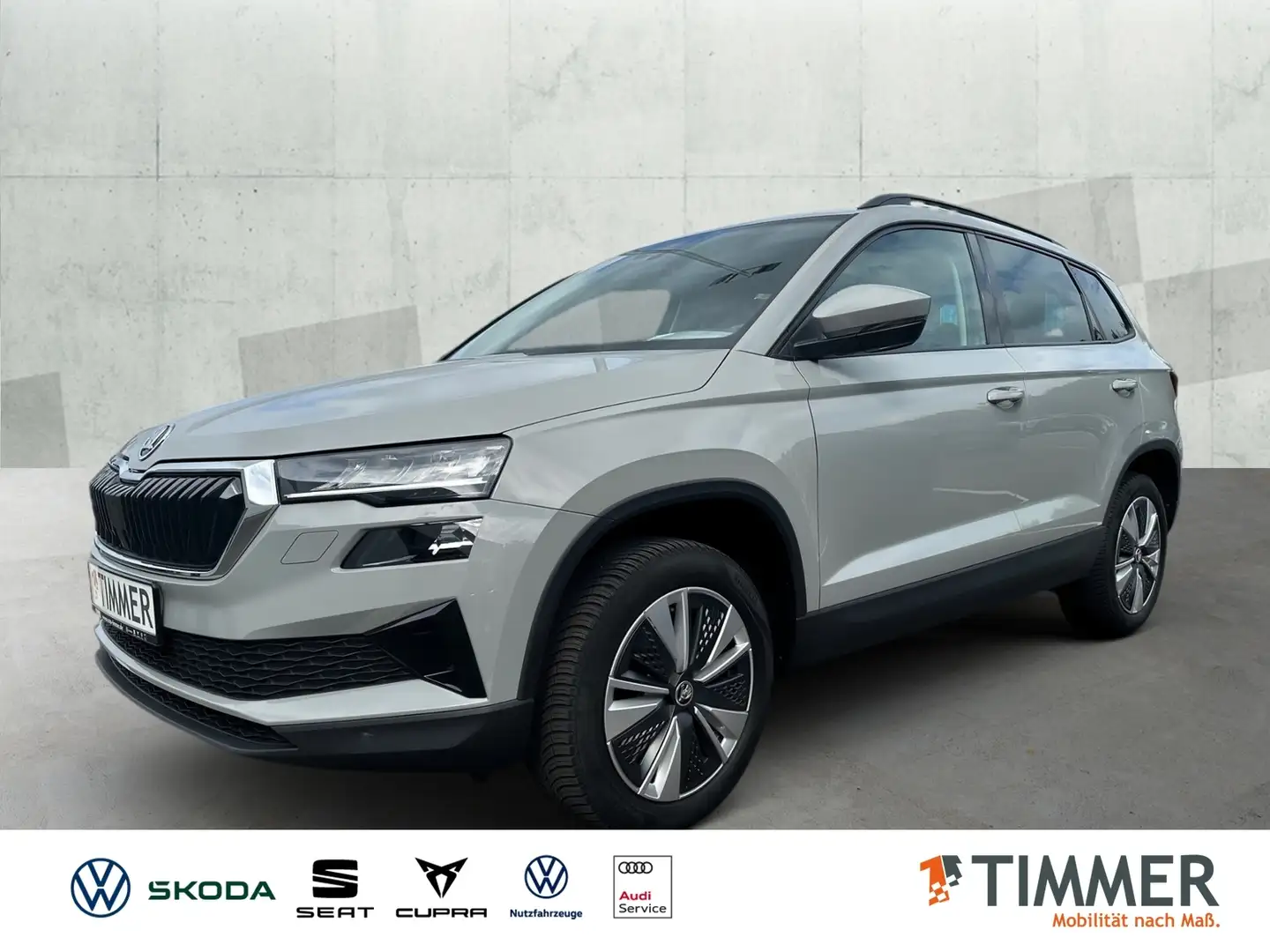 Skoda Karoq 2.0 TDI *AHK *LED *VIRTUAL *17" *GRA *PDC * Grau - 1