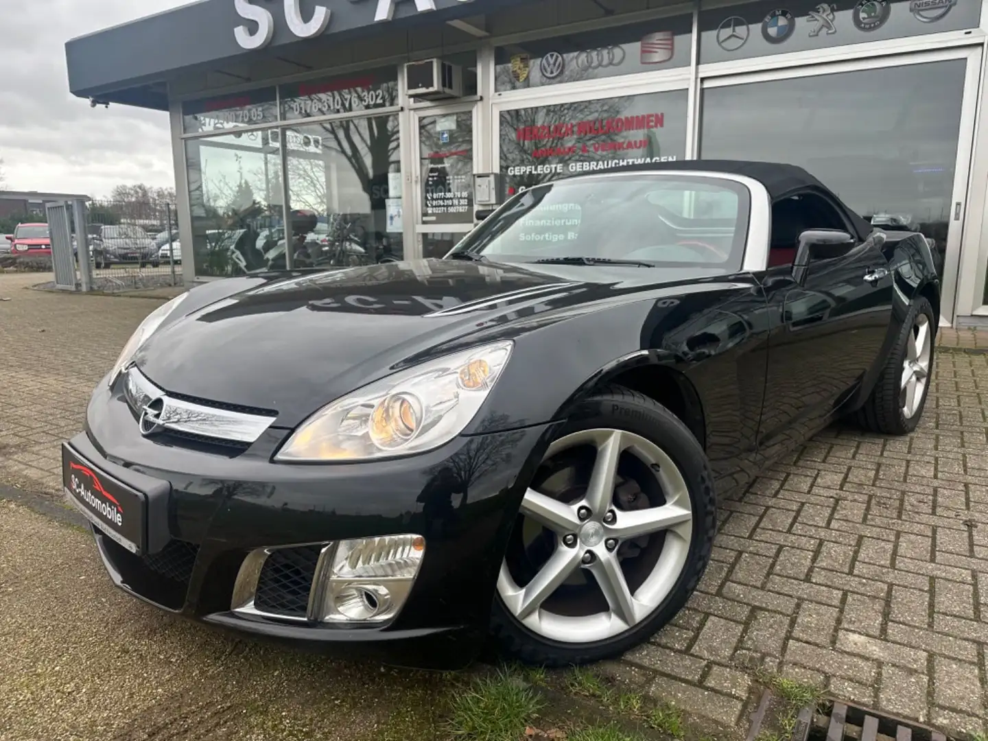 Opel GT *KLIMA*LEDER*ALUFELGEN*EURO4*1HAND Negro - 1