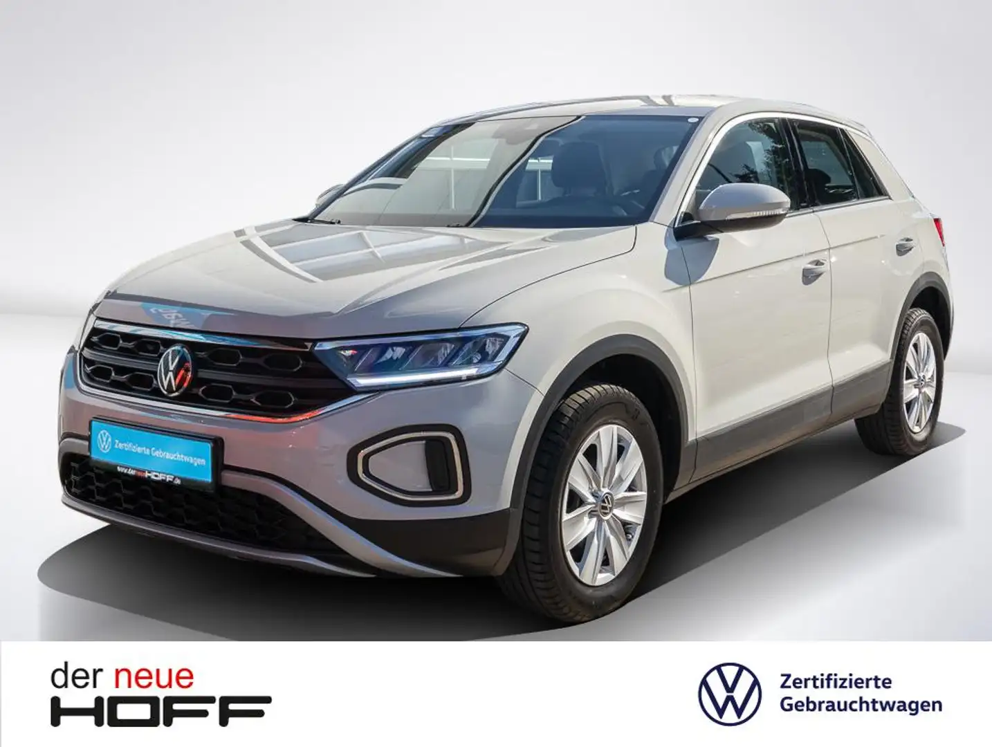 Volkswagen T-Roc 1.0 TSI Klima Bluetooth LED Einparkhilfe Sitzhz Gris - 1