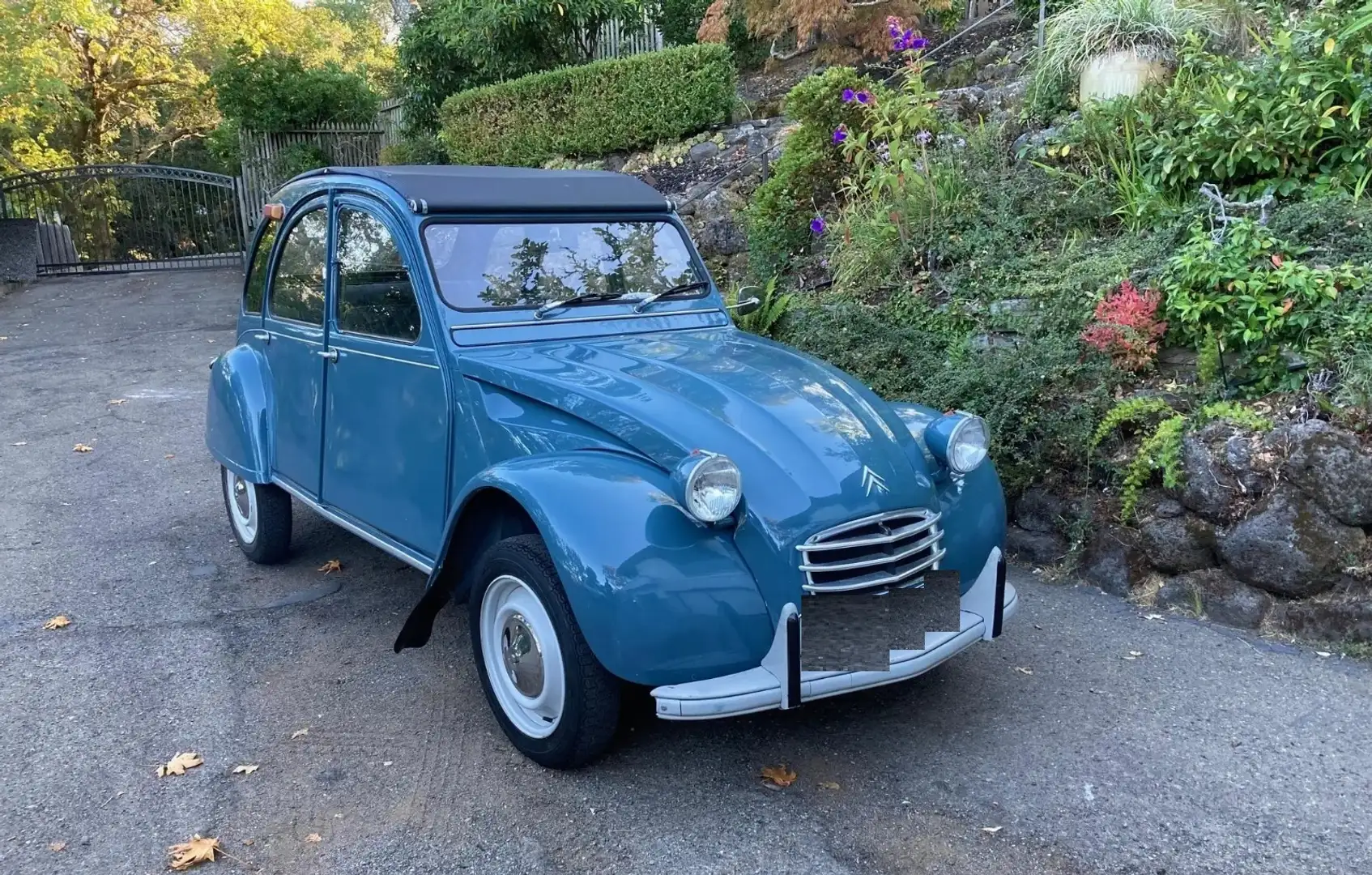 Citroen 2CV 6 Bleu Bleu - 1