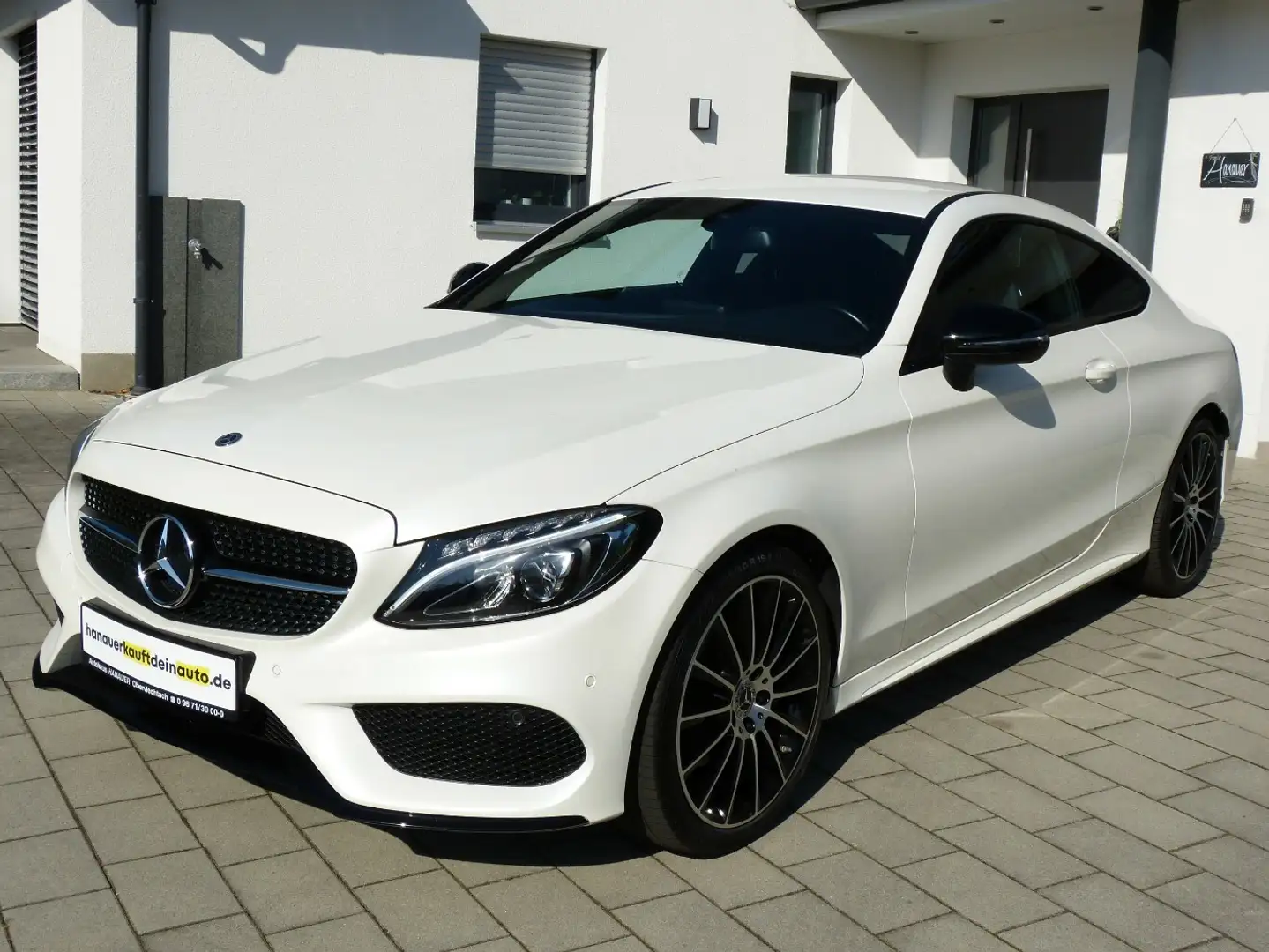Mercedes-Benz C 200 Coupe AMG-Line [nur 40.500 KM] Blanc - 1