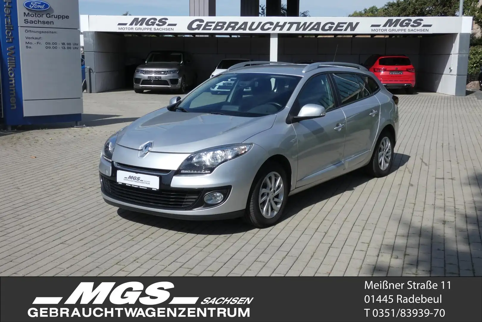 Renault Megane 1.6 'Paris' #KLIMA #NAVI TEMP #SITZHZG Grijs - 1