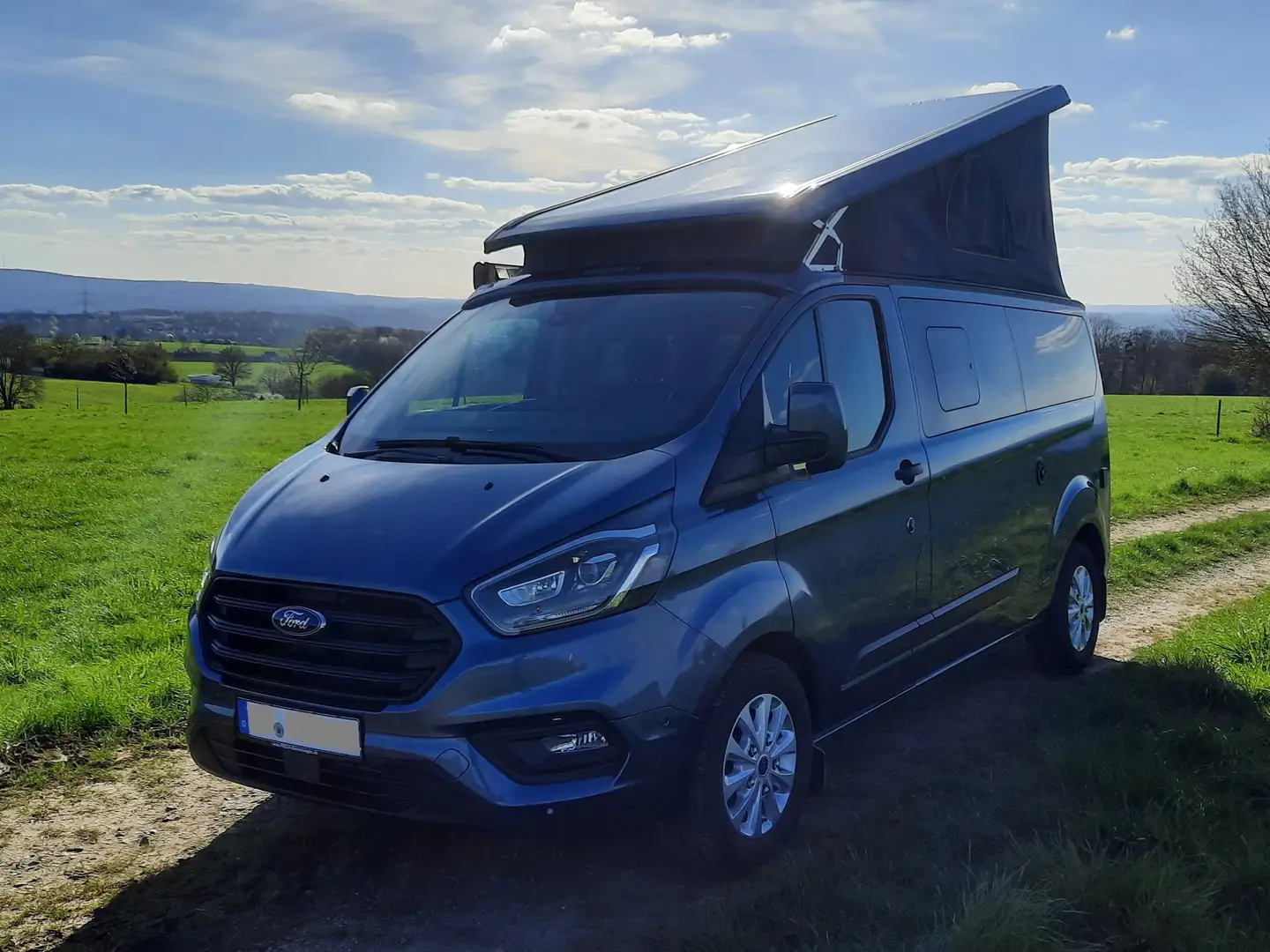 Caravans-Wohnm Ford Nugget Plus AD Blu/Azzurro - 1