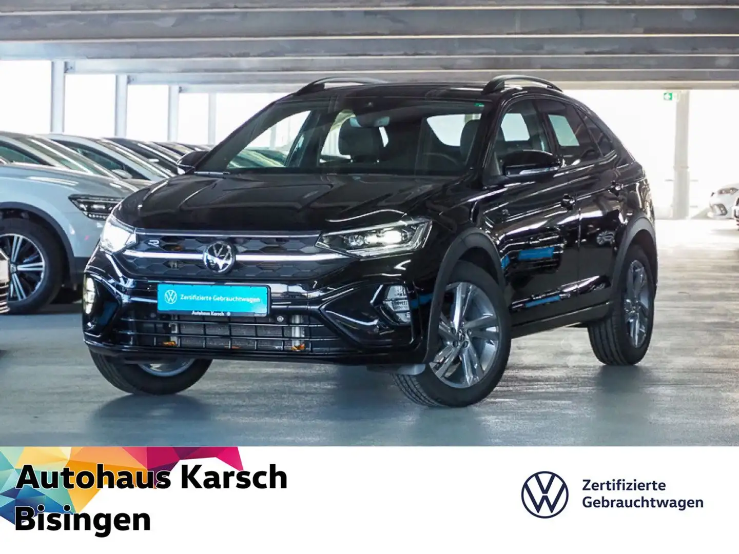 Volkswagen Taigo 1.5 TSI DSG R-Line NAVI, IQ DRIVE, PDC LED Schwarz - 1