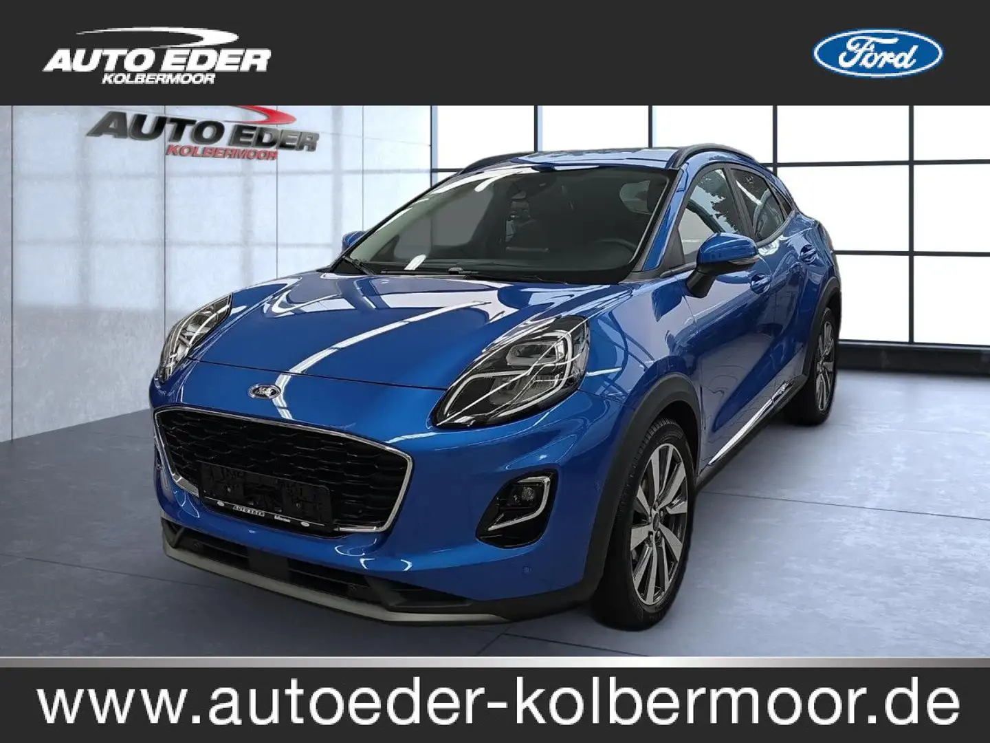 Ford Puma Titanium X Bluetooth Navi LED Klima Blau - 1