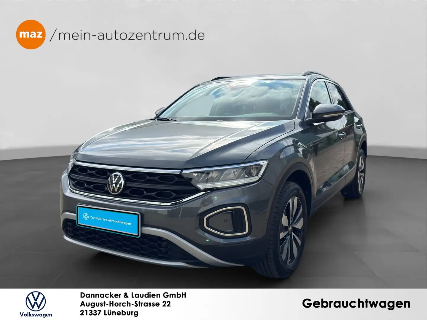 Volkswagen T-Roc 1.5 TSI Move Alu LED AHK Kamera App-Connect Grau - 1