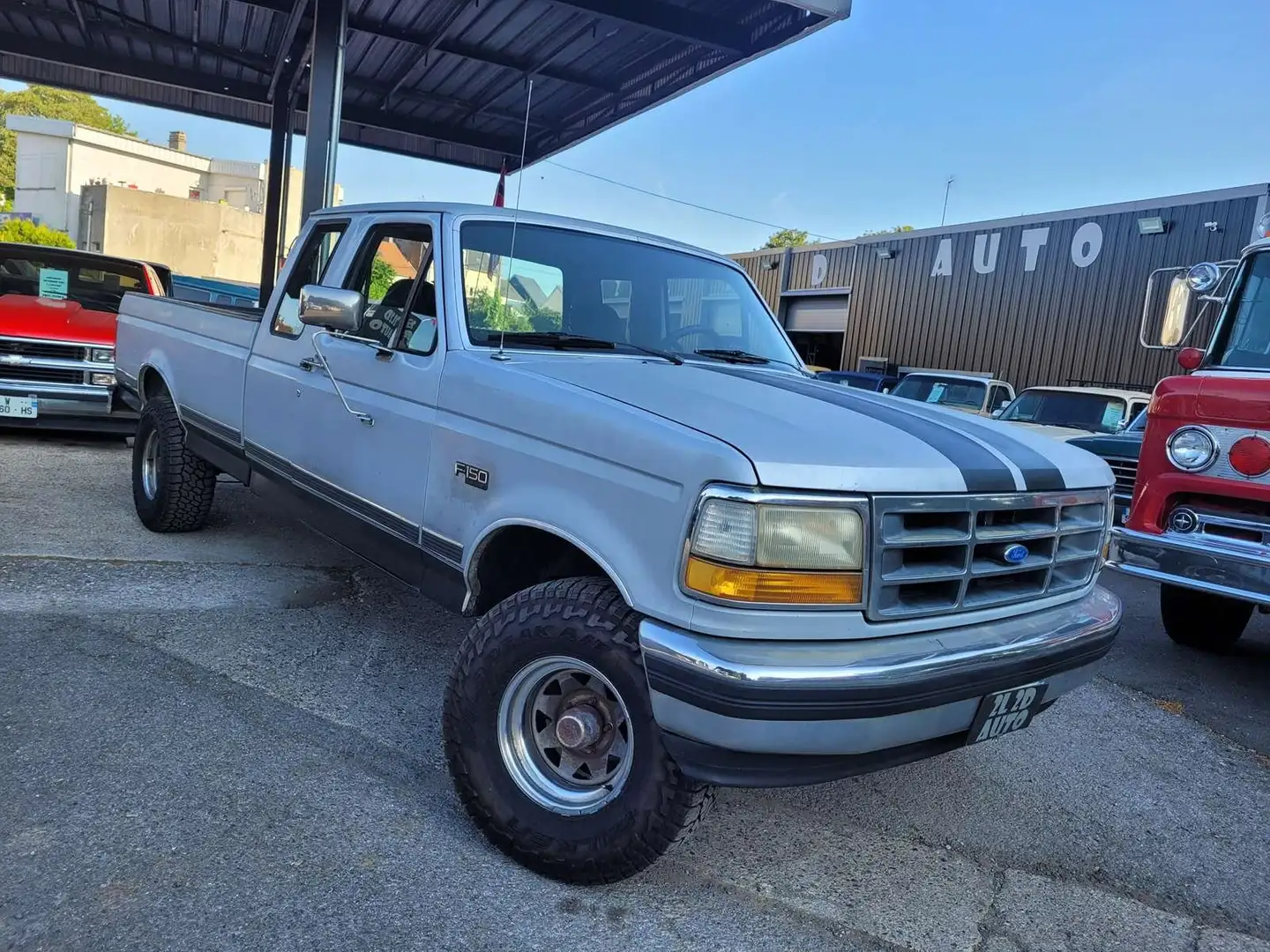Ford F 150 Ford f150 xlt lariat 5.0 v8 302ci 5 places Grijs - 2