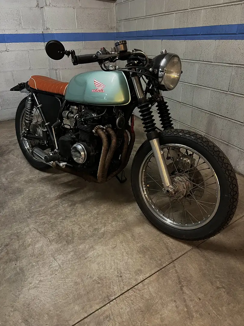 Honda CB 350 Cafe Racer Verde - 2