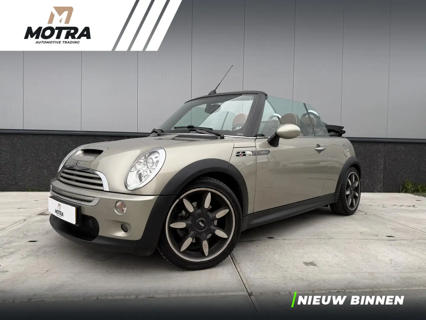 MINI Cooper S Cabrio Mini 1.6 Sidewalk | Clima | Cruise | PDC Grijs - 1
