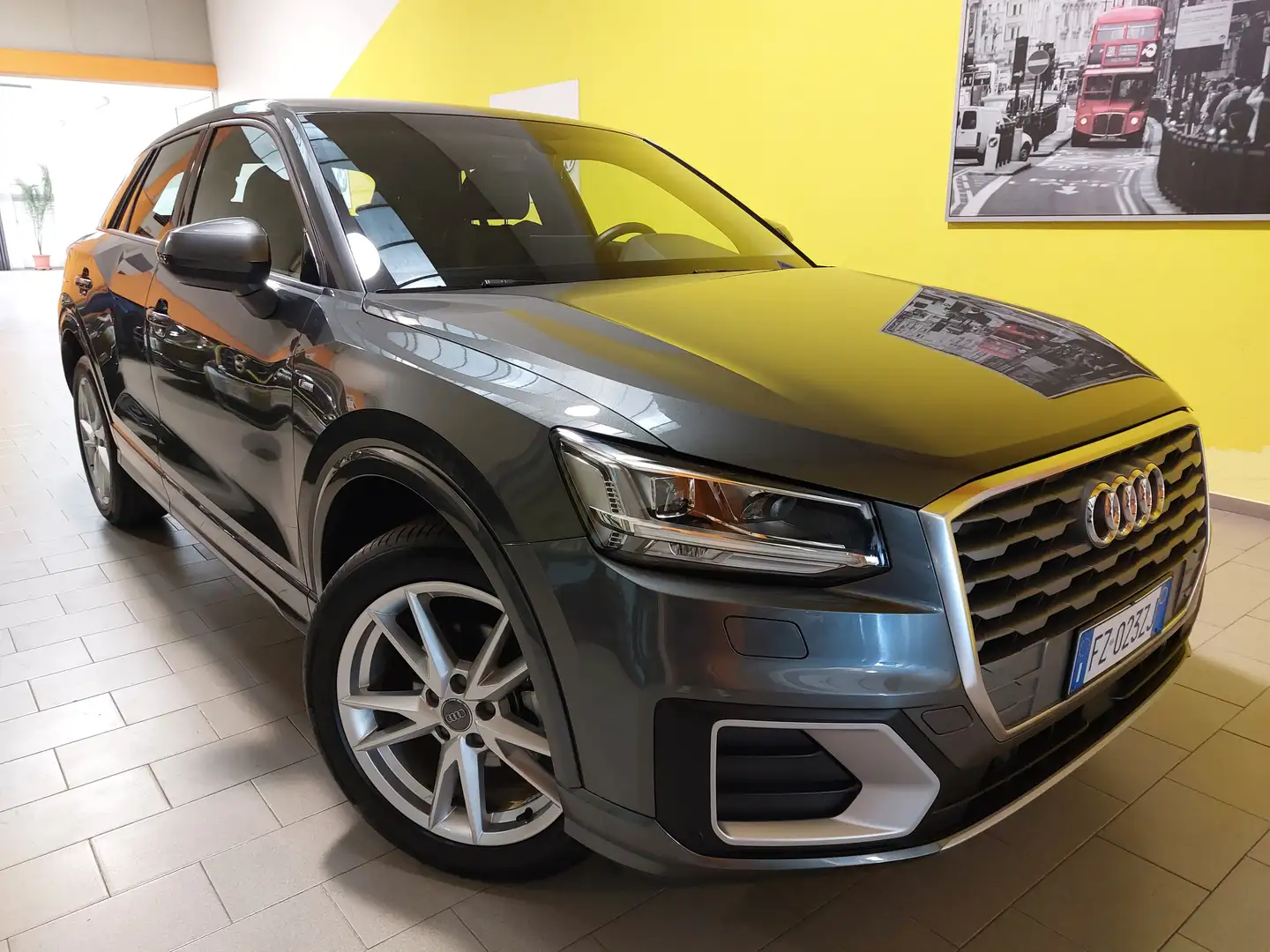 Audi Q2 Q2 30 1.6 TDI S-LINE S-TRONIC KM 56000-CERCHI 18" Grigio - 2