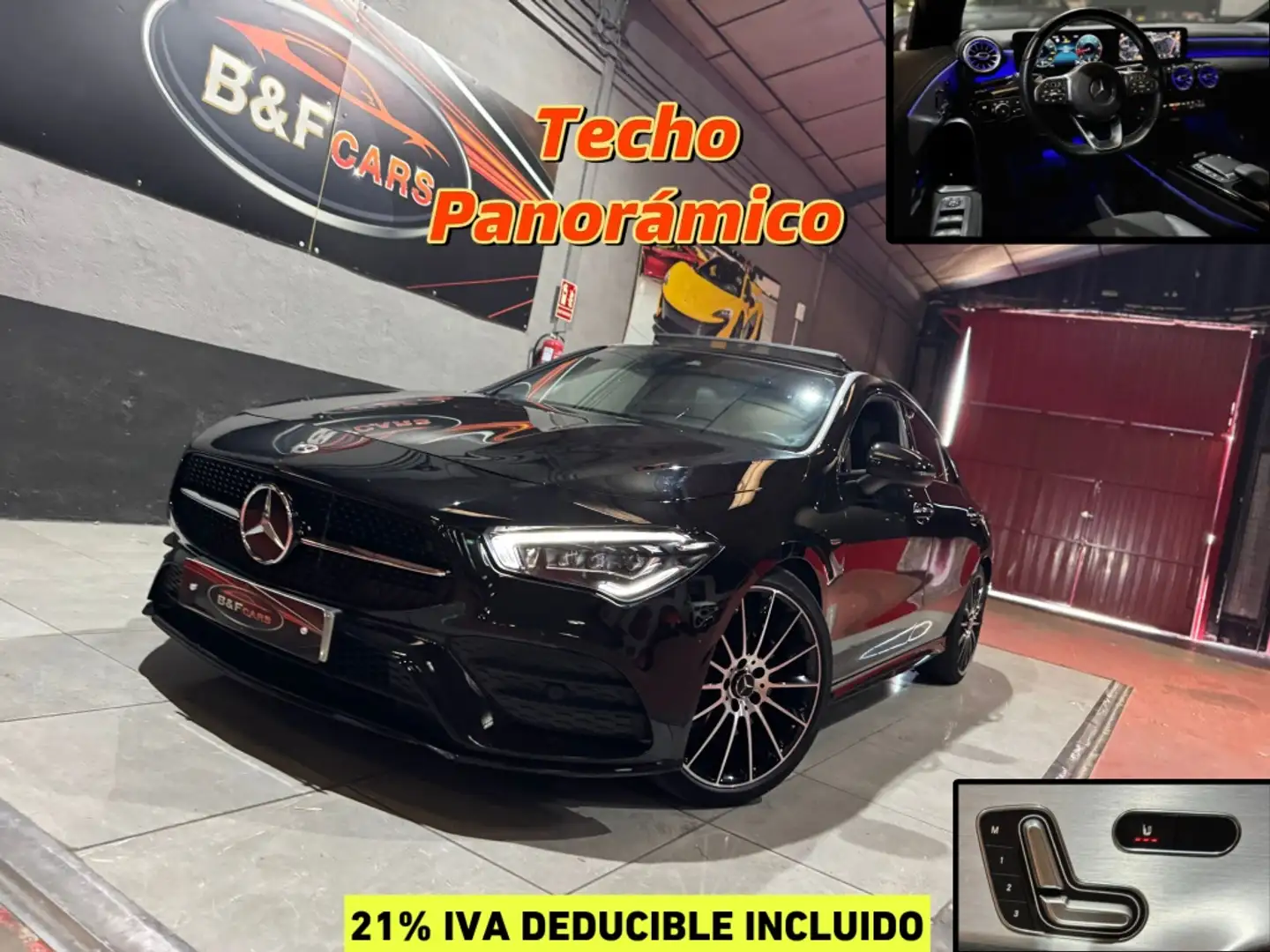 Mercedes-Benz CLA 200 200d Negro - 1