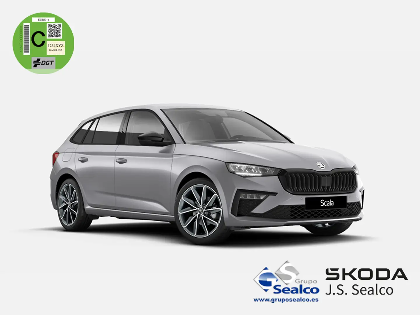 Skoda Scala 1.5 TSI Sport DSG 110kW Plateado - 1