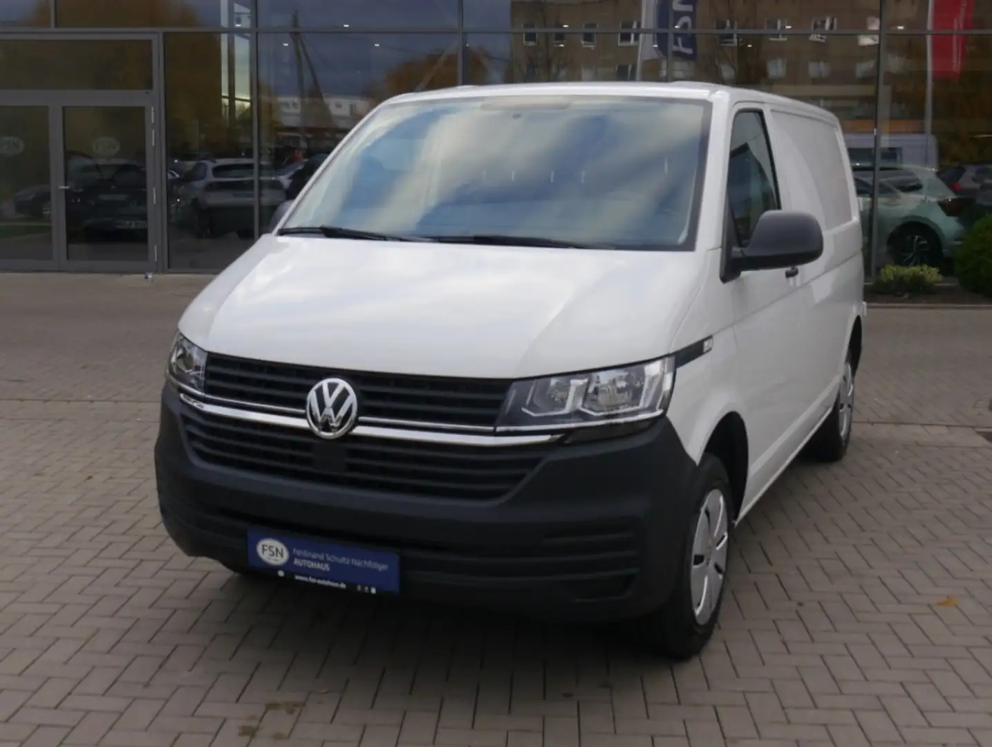 Volkswagen T6.1 Transporter Kasten 2.0 TDI Klima Sthz AHK PD Weiß - 2