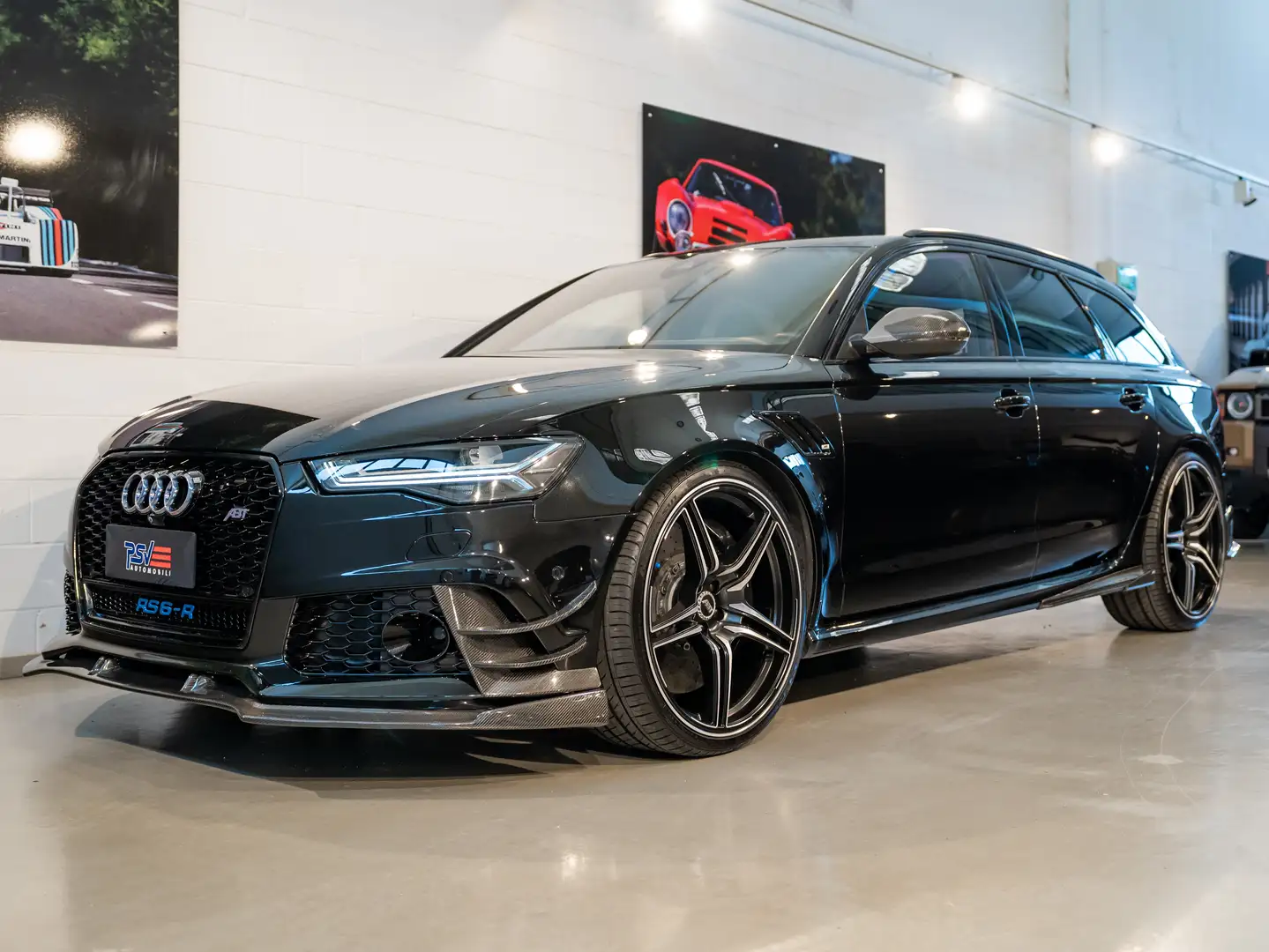 Audi RS6 -R ABT 1di5 ITALIA+FULL Carbon+POWER KIT abt 735cv Schwarz - 1