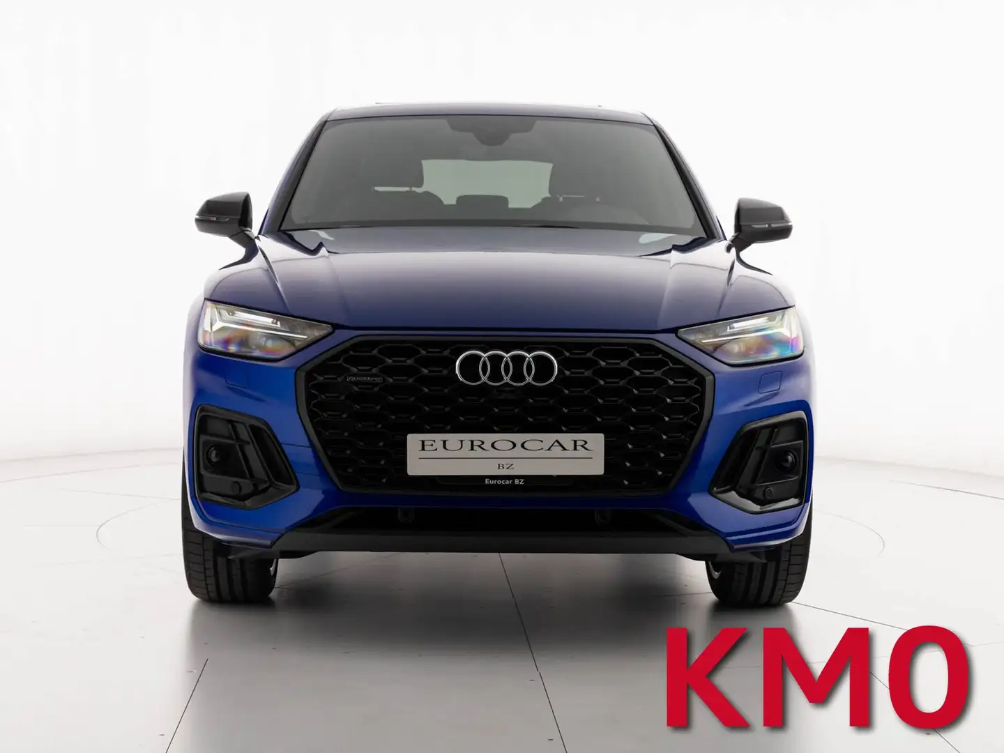 Audi Q5 sportback 40 2.0 tdi mhev 12v identity black quatt Bleu - 2