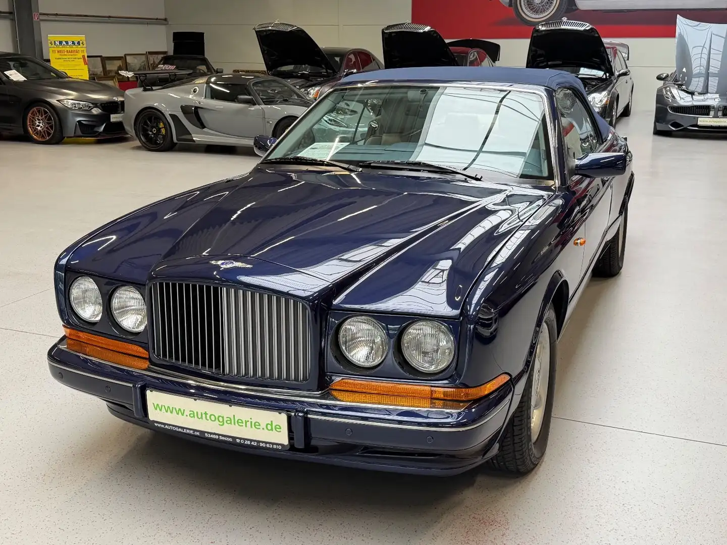 Bentley Azure Cabrio 6.75L V8 Scheckheft Blau - 1