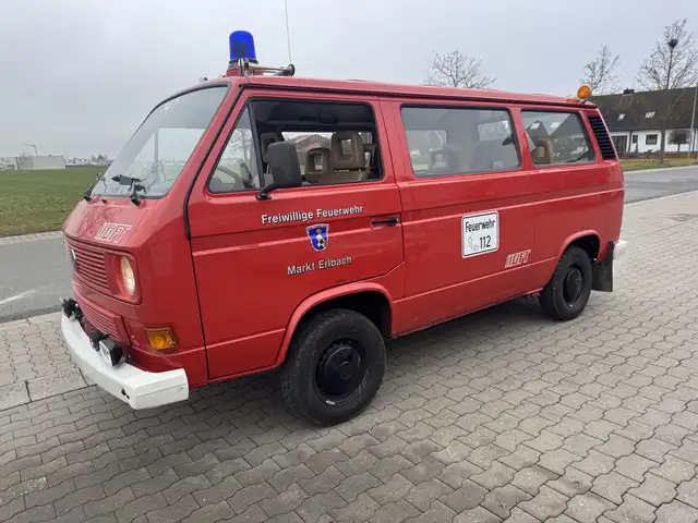 Volkswagen T3 Bus Feuerwehr 2.1 WBX 8-Sitz/Standh./1.Hd...