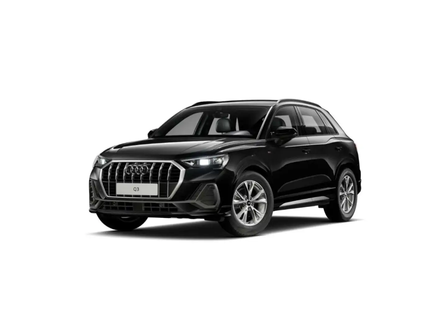 Audi Q3 35 TDI S line Schwarz - 2