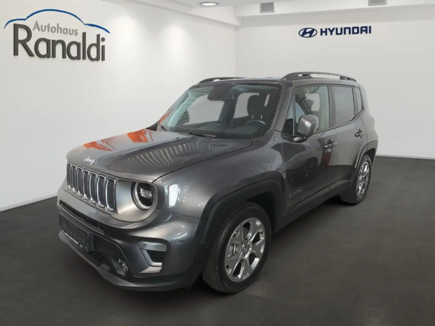 Jeep Renegade Limited FWD 1.0 T-GDI EU6d-T ++ wenig KM ++ Rückfa Grau - 1