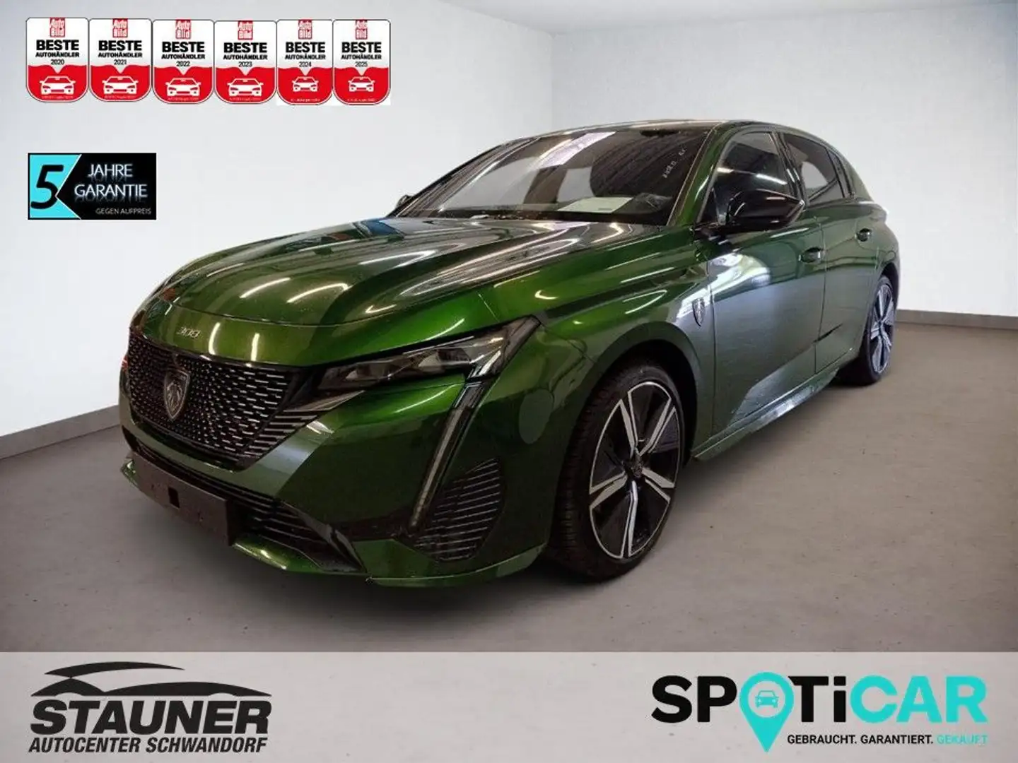 Peugeot 308 GT BlueHDi AT8 130PS *SHZ*KAMERA* Vert - 1