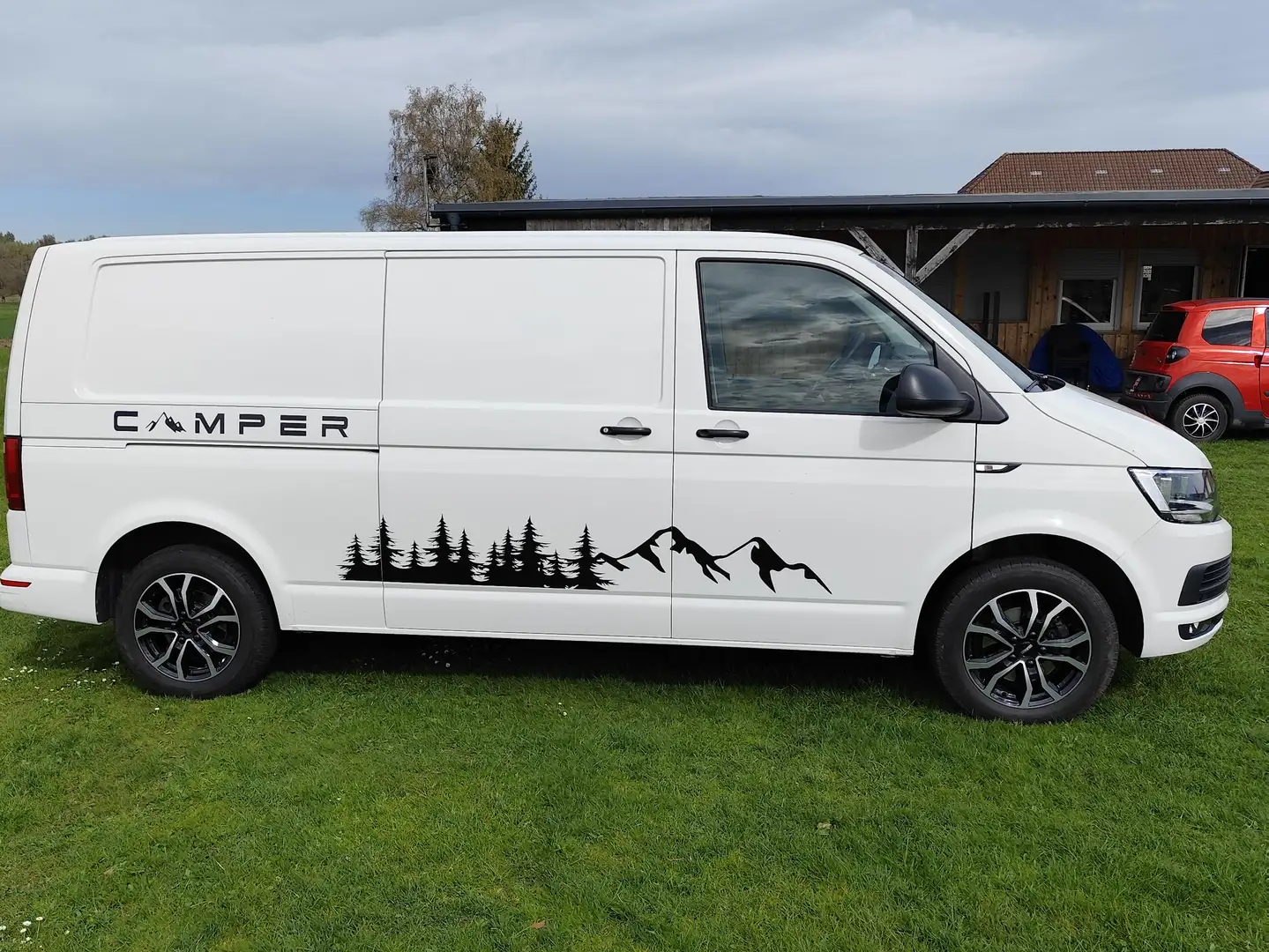 Volkswagen T6 Transporter T6 2l TDI 115 Ps Weiß - 2